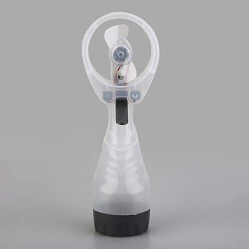 Preisvergleich Produktbild Footprintse Tragbarer Haltegriff Leistungsstarke Fan Mini Outdoor-Nebel Wasserkühlung Spray Fan-Farbe: weiß
