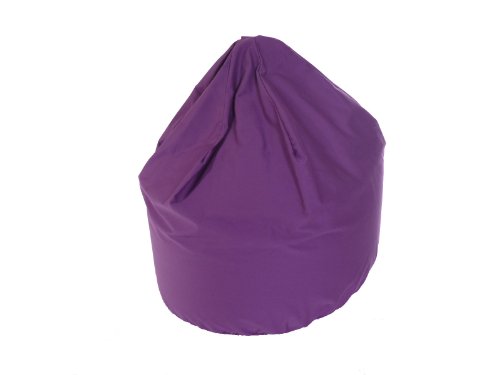 Children Size Cotton Bean Bag With Beans In Purple
