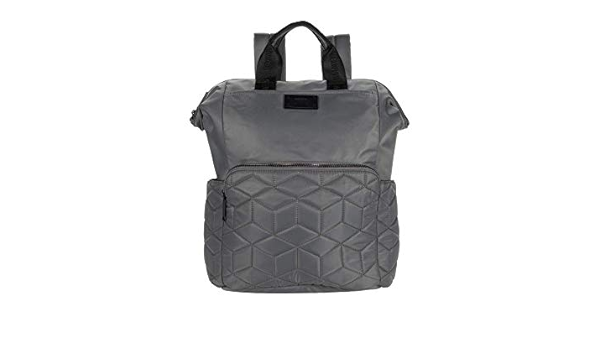 steve madden black quilted backpack