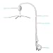 Esonstyle Bracket Set Baby Crib Mobile Bed Bell Toy Holder Arm Bracket + Wind-up Music Box (66CM)