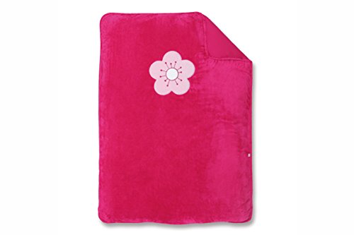 Baby Boum Softy Bed Cover (100/ 140 cm, Akimi Fuchsia)