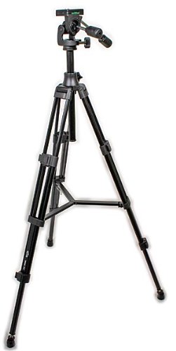 Triton Aluminium Fotostativ FQT mit Mittelsule und Neigekopf, bis 192cm Hhe !!