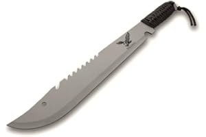 COLTEK Coltello Machete con Fodero Da Caccia Pesca Campeggio Trekking e Sopravvivenza