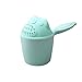 Produktbild Setsail Bär Badetasse Kinder Baby Badeschaufel Shower Shampoo Tasse Waschkopf Wasser Löffel Bad Flusher Baby Shampoo Cup Baby Spülen Tasse (Grün)