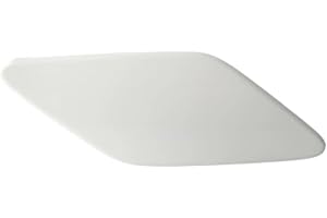 Strålkastarspolarskydd För VW För Passat B8 2017-2019 Munstycke Spraylock | 1st/1 par bil främre stötfångare strålkastare 3G0807937 3G0807938 Jetskydd(Polar White-L-1Pc)