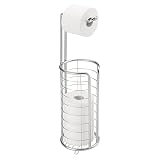EXCELENTE CALIDAD: Este portarrollos de papel higiénico está fabricado en acero inoxidable con un acabado cepillado. Es fácil de limpiar, resistente a las manchas y a la humedad, y le asegura una prolongada vida útil.