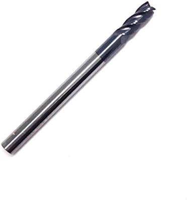 JERRAY Dia 3mm 4 Flute Square End Mill CNC Milling Cutter (5pieces)