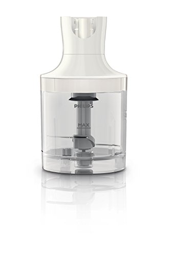 Philips HR1641/05 Speed Touch Stabmixer (700 Watt, 0,35 Liter) weiß/rot - 6