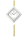 Seiko Unisex Wanduhren Kunststoff weiß QXC230S
