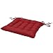 Produktbild Beautissu Stuhlkissen Lea 40x40x5 cm Sitzkissen für Stühle im Indoor & Outdoor-Bereich mit Dicker Polsterung DKL. Rot & div Farben wählbar