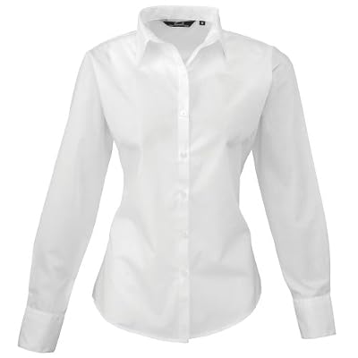 Premier - Chemisier à manches longues - Femme (FR 44) (Blanc)