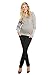 My Tummy Maternity Sweatshirt Jumper Blouse Naomi Silver Heather Grey M (Medium)
