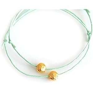 Freundschaftsarmbänder goldener Buddha