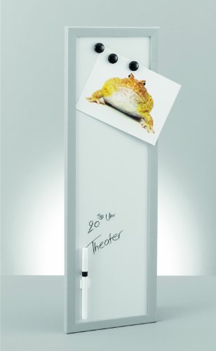 Zeller 11535 Magnet- /Schreibtafel, 20 x 60 cm, alugrau - 2