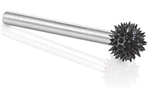 Kutzall Extreme Fresa a Sfera, Albero da 1⁄8", Grana Molto Grossa - Accessorio Falegnameria per Attrezzi Dremel, Foredom, Ryobi. Carburo di Tungsteno Abrasivo, 1⁄4" (6.3mm) Diametro Testa, SX-14-EC