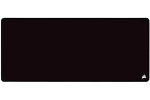 Corsair MM350 PRO Tapis de Souris Gaming, Tissu Résistant aux Éclaboussures Premium (Surface de 93 cm sur 40 cm, Textile Micro-Maille, Caoutchouc Épaisse 4 mm, Base Antidérapante) Élargi XL, Noir