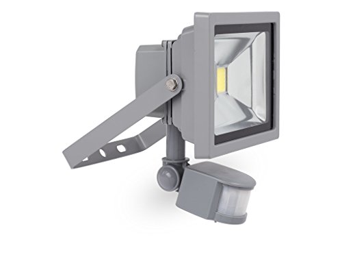 LED-Strahler 20 Watt mit Infrarot-Bewegungsmelder Flutlicht Baustrahler Scheinwerfer Strahler – POWLI231 - 2