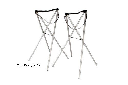 RUK Tall Sport Pair of lightweight kayak/Canoe trestles by Ruk Sports