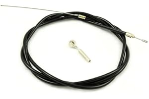 STURMEY ARCHER AW 3 SPEED GEAR CABLE, LONG OUTER CUT TO OWN SIZE BLACK SMOOTH