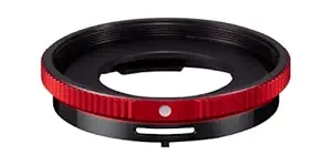 Olympus CLA-T01 Conversion Lens Adapter for Olympus TG-1 / 2 / 3 / 4 and TG-5 (Red)