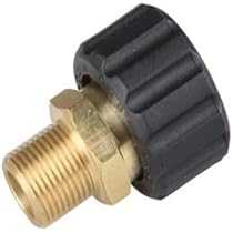Adaptateur M22 Laiton Pour Karcher – Raccord Mâle 14 Mm | 220 Bar | Compatible Buses Et Pistolets