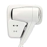 Nombre del producto: secador de pelo, voltaje nominal: 220 V, potencia nominal: 1200 W, frecuencia nominal: 50 Hz, posición de engranaje: 2 velocidades ajustable, longitud de línea: 0,8 metros