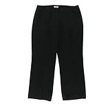 Seitentaschen Tahari by Arthur S. Levine Damen Basic Bi-Stretch Straight Pant Hose, Business/Leger, schwarz, 46 Zierlich