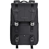 K&F Concept Beta Fotoğraf&ccedil;ılık Sırt &Ccedil;antası, 20L, Siyah, PE Levha ve EPE K&ouml;p&uuml;k B&ouml;l&uuml;ml&uuml;, Su Dayanıklı, 43.9x30x18 cm, Kamera v