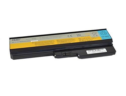 GRS® Notebook Akku für Lenovo 3000 G430, N500, G450, G550, G530, IdeaPad V460, Z360, ersetzt: 42T4585 42T4586 51J0226 L08O4C02 L08O6C02 L08S6C02 LO806D01 LO8N6Y02 42T4729 42T4730 L08S6C02 42T4725 42T4726 51J0226 57Y6266 57Y6527 57Y6528 ASM 42T4586 ASM 42T4728 FRU 42T4585 FRU 42T4727 L06L6Y02 L08L6C02 L08L6Y02 L08N6Y02 L08S6D02 L08S6Y02, Laptop Batterie 4400mAh, 11.1V - 3