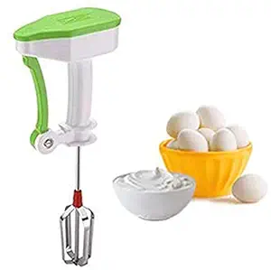 Kruvad Power Free Blender,Heavy Duty Gear System, Kitchenware Curd Maker/Free Hand Blender for Egg & Cream Beater, Milkshake, Lassi, Butter Milk Mixer (Multicolor) 1pc.