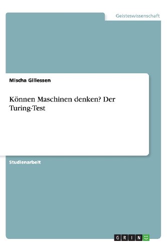 Preisvergleich Produktbild Können Maschinen denken Der Turing-Test