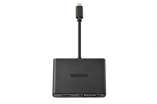 Sitecom WMA-cn-363 Adapter usb-c auf VGA + HDMI