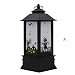 Produktbild Momola Halloween Laterne,Laterne mit flackernder LED-Kerze Batteriebetrieb,Höhe ca. 20 cm (A)