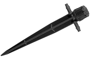 Antelco 30995 360 Degree Shrubbler In-Line Spike - Black (Pack of 25)