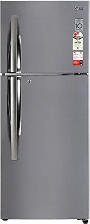 LG 260L 3 Star Smart Inverter Frost-Free Double Door Refrigerator (GL-I292RPZX, Shiny Steel, Door Cooling+)