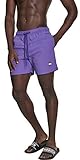  Urban Classics Block Swim Shorts Pnt, Pantalones Cortos para Hombre, Morado (Ultraviolet 01459), Small