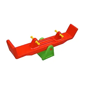 eHomeKart See Saw Rocker for Kids - Playgro Heavy Duty Plastic See Saw Senior Rocker for Indoors and Outdoors - for Boys and Girls Age 1-8 Years - L155 x B28 x H43cm (Junior See Saw Tetter Tottter)