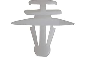 VEHICLE CLIPS Molduras Pinzas 20 x Plástico para Clio II, Kangoo, Megane, Vel Satis and Scenic III