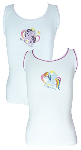 Pack of 2 My Little Pony Cotton Vests - 5-6 Years / 116 cm