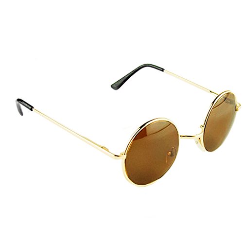Preisvergleich Produktbild Sonnenbrille Verspiegelt, Sondereu Sunglasses Damen Runde Rahmen Klassisch Mode Augenschutz Sonnenglas