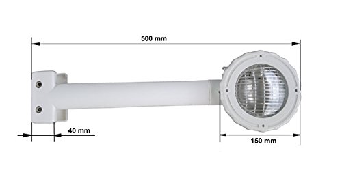 MYPOOL Poolbeleuchtung »Einhängescheinwerfer+4 Farbscheiben« - 2