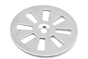 DIANHYDRO GRIGLIA PIATTO DOCCIA IN ACCIAIO Diam 80 mm Tappi