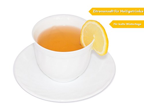 Zitronenpresse in gelb | Entsafter für Zitronen, Limetten | Saftpresse | Zitruspresse | Citruspresse mit premium Qualität & Marke eating habits - 5