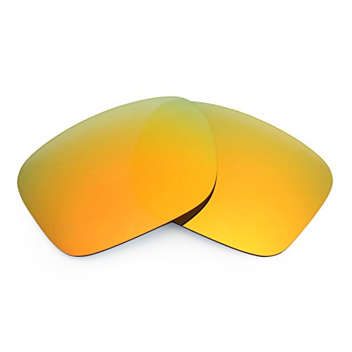 Lentes de repuesto MRY, polarizadas para gafas Oakley Holbrook, amplio abanico de colores Fire Red-Polarized