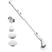 Produktbild Aoeatop Spin Scrubber elektrische Reinigungsbürste, drahtlos, mit 3 einstellbar Bürstenköpfe und 1 Verlängerungsstange, Multifunctional Bürste Schrubben, aufladbar, mit Haken zu hängen