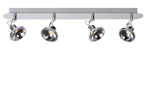 Preisvergleich Produktbild Lucide DELIS - Deckenstrahler - LED - 4x3W 3000K - Chrom