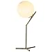 Produktbild Table lamp Ruitx Glass Ball und Angled Metal Bulb, European Decoration Hotel Home Fashion
