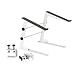 Produktbild Adam Hall Stands SLT001W Laptopständer mit Klemme weiß