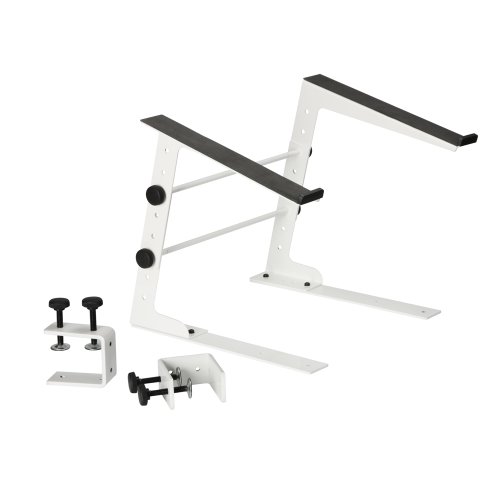 ah Stands - Supporto a morsetto per PC portatile Taglia unica Bianco
