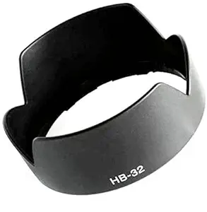 Boosty HB-32 Bayonet Flower-Type Lens Hood for Nikon 18-70mm 18-140mm, 18-105mm and 18-135mm (67 mm, Black)(HB-32 Lens Hood)